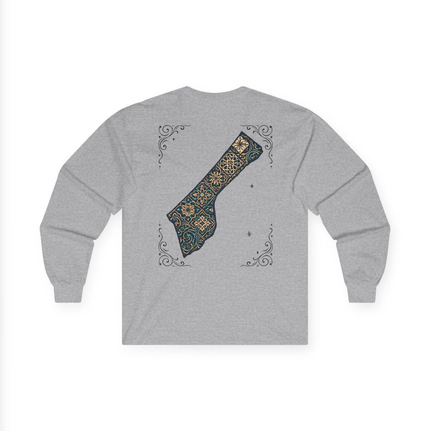 Faith-Inspired Unisex Long Sleeve Tee, Trust In Allah Shirt, Islamic Art T-Shirt, Modest Fashion, Spiritual Gift, Everyday Wear