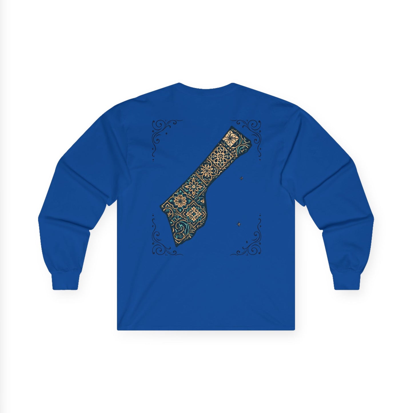 Faith-Inspired Unisex Long Sleeve Tee, Trust In Allah Shirt, Islamic Art T-Shirt, Modest Fashion, Spiritual Gift, Everyday Wear