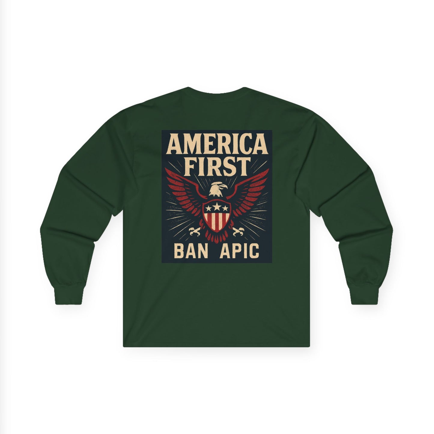 America First Long Sleeve Tee