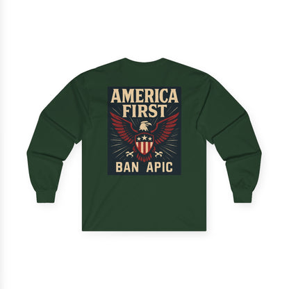 America First Long Sleeve Tee