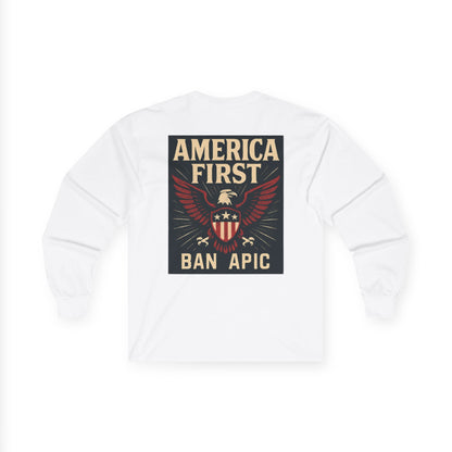 America First Long Sleeve Tee