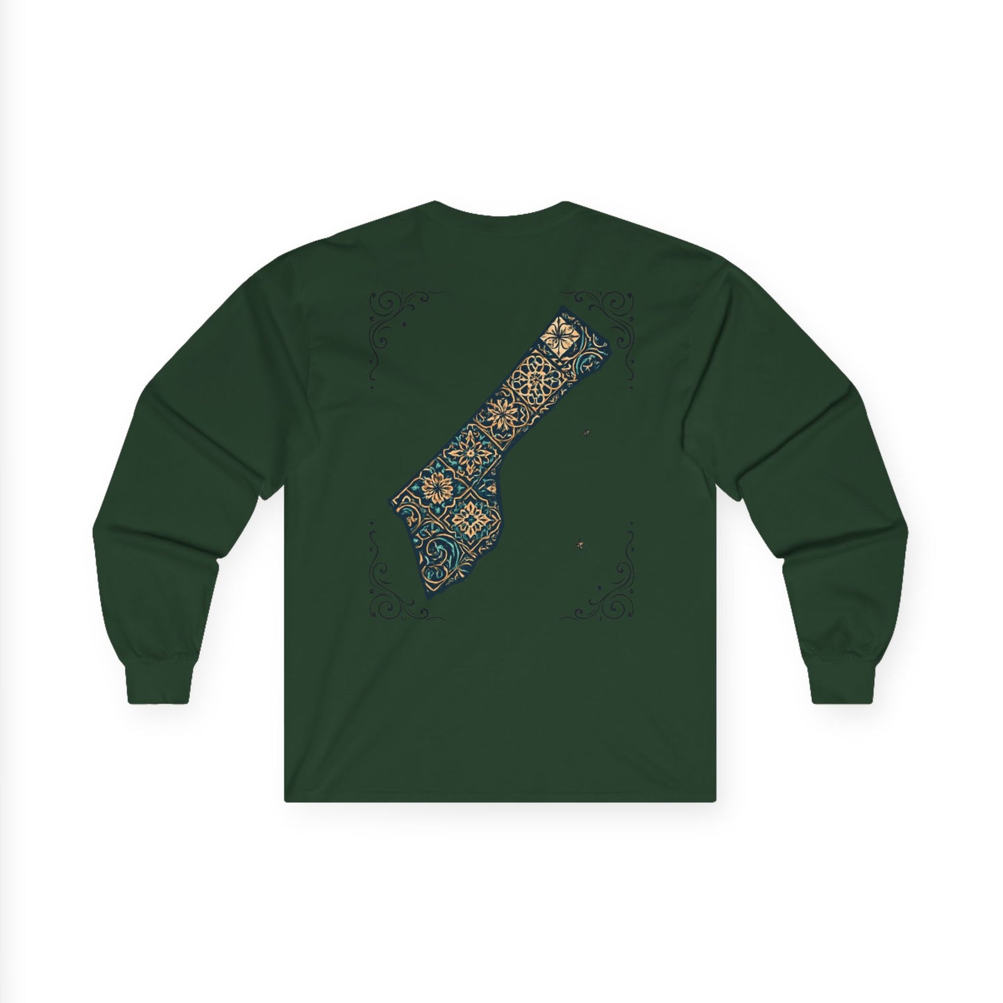 Faith-Inspired Unisex Long Sleeve Tee, Trust In Allah Shirt, Islamic Art T-Shirt, Modest Fashion, Spiritual Gift, Everyday Wear