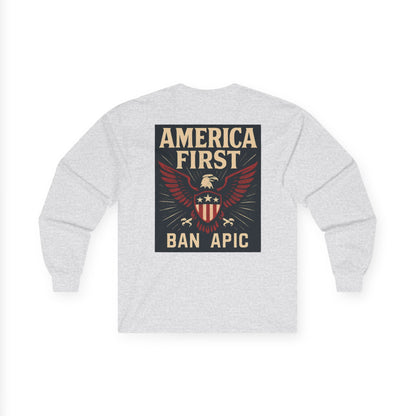 America First Long Sleeve Tee