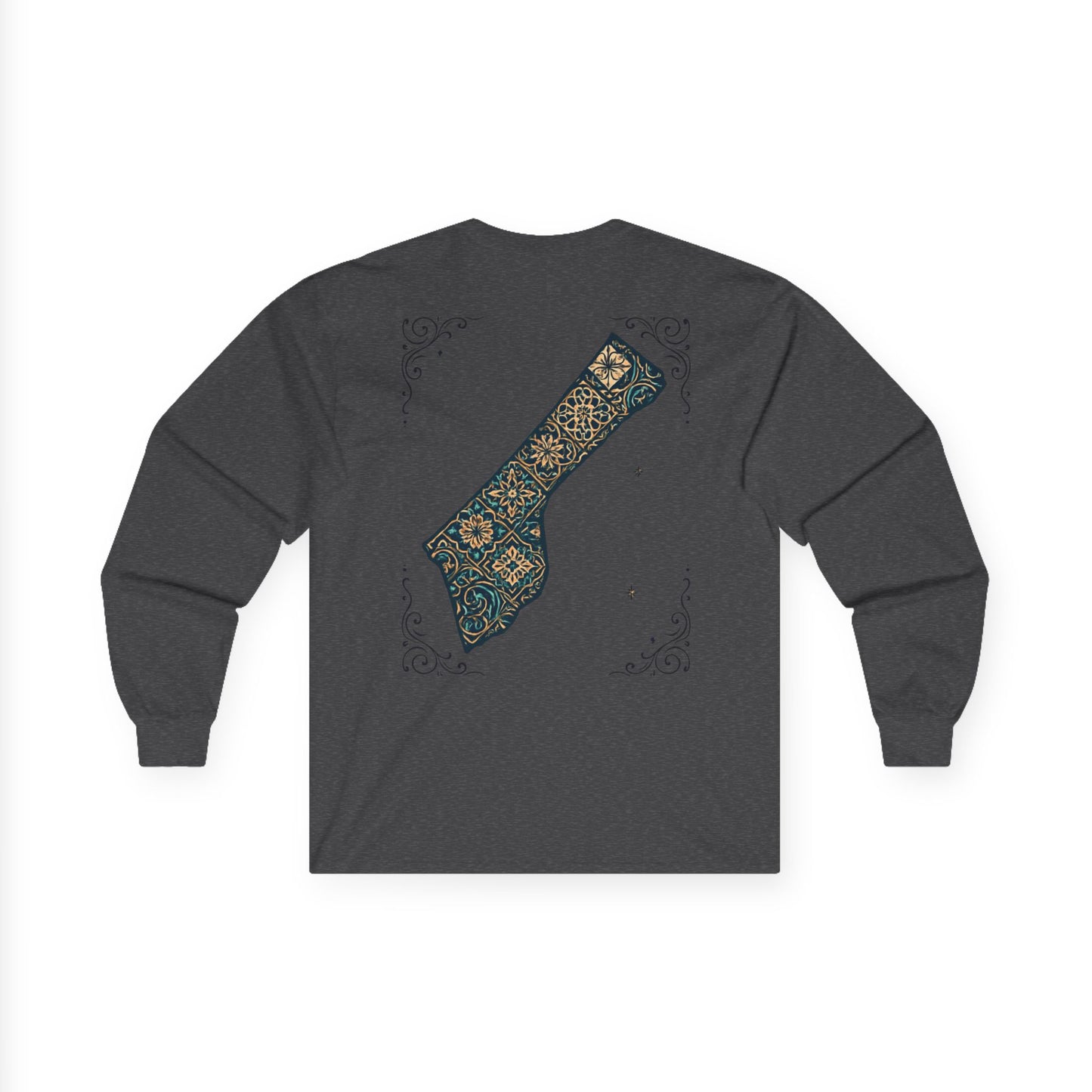 Faith-Inspired Unisex Long Sleeve Tee, Trust In Allah Shirt, Islamic Art T-Shirt, Modest Fashion, Spiritual Gift, Everyday Wear
