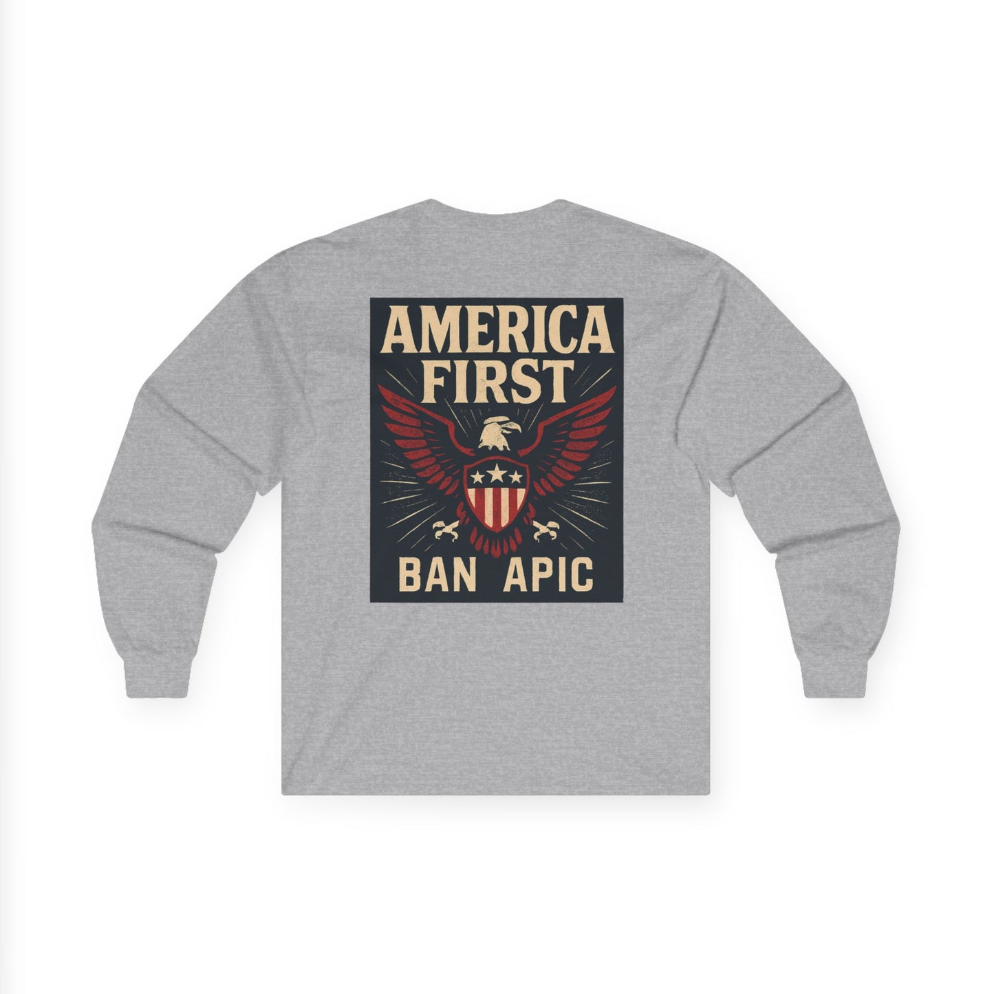 America First Long Sleeve Tee