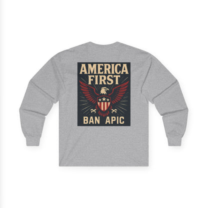America First Long Sleeve Tee