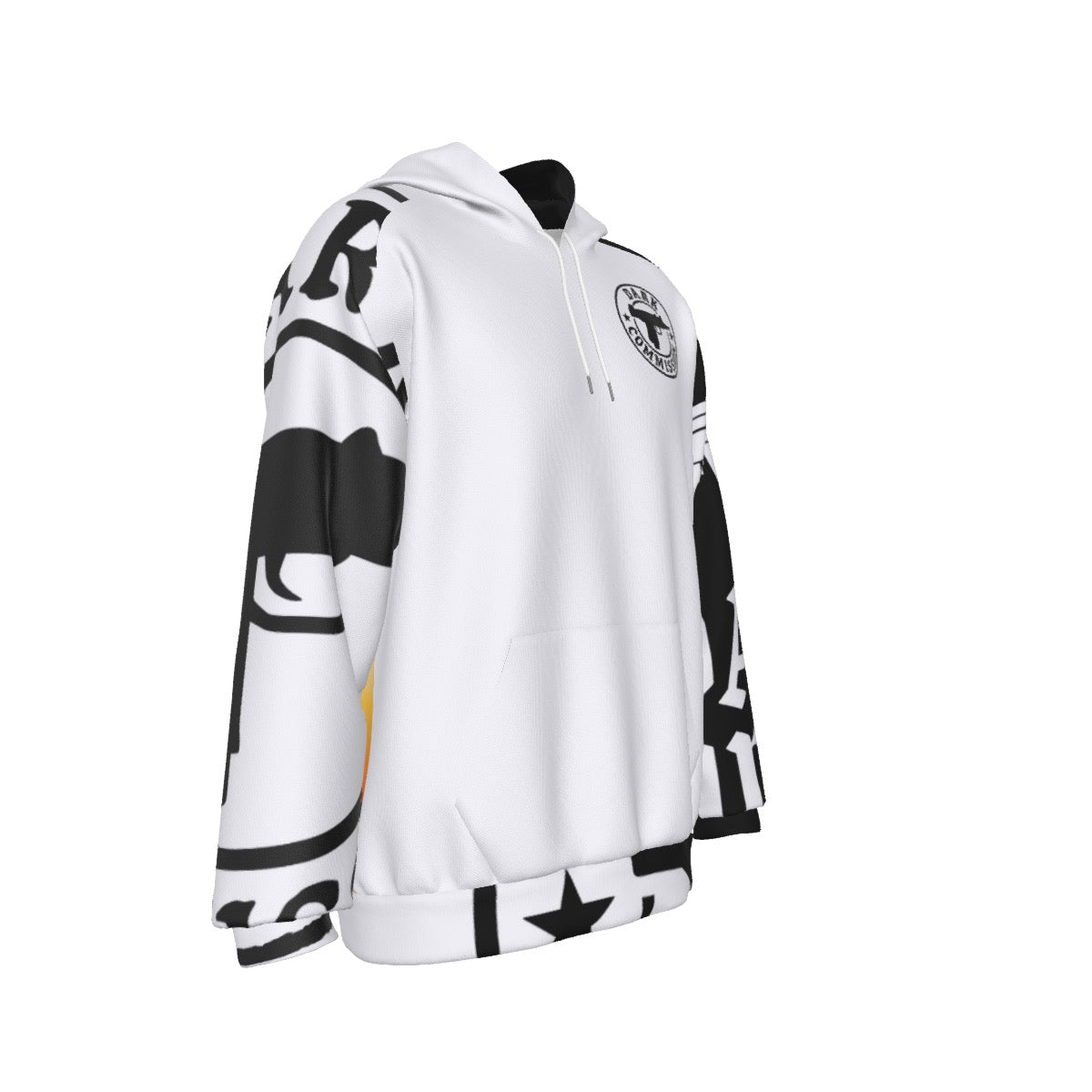 All-Over Print Men's Heavy Fleece Raglan Hoodie