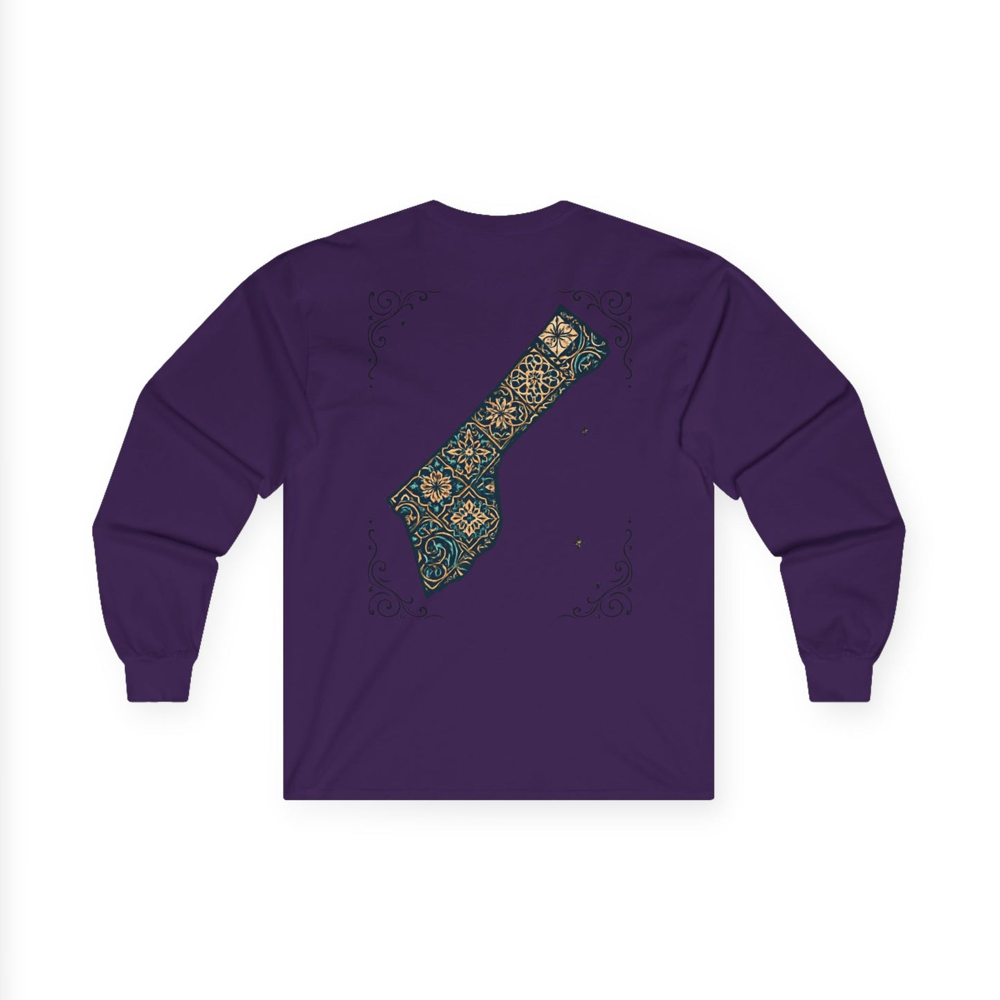Faith-Inspired Unisex Long Sleeve Tee, Trust In Allah Shirt, Islamic Art T-Shirt, Modest Fashion, Spiritual Gift, Everyday Wear