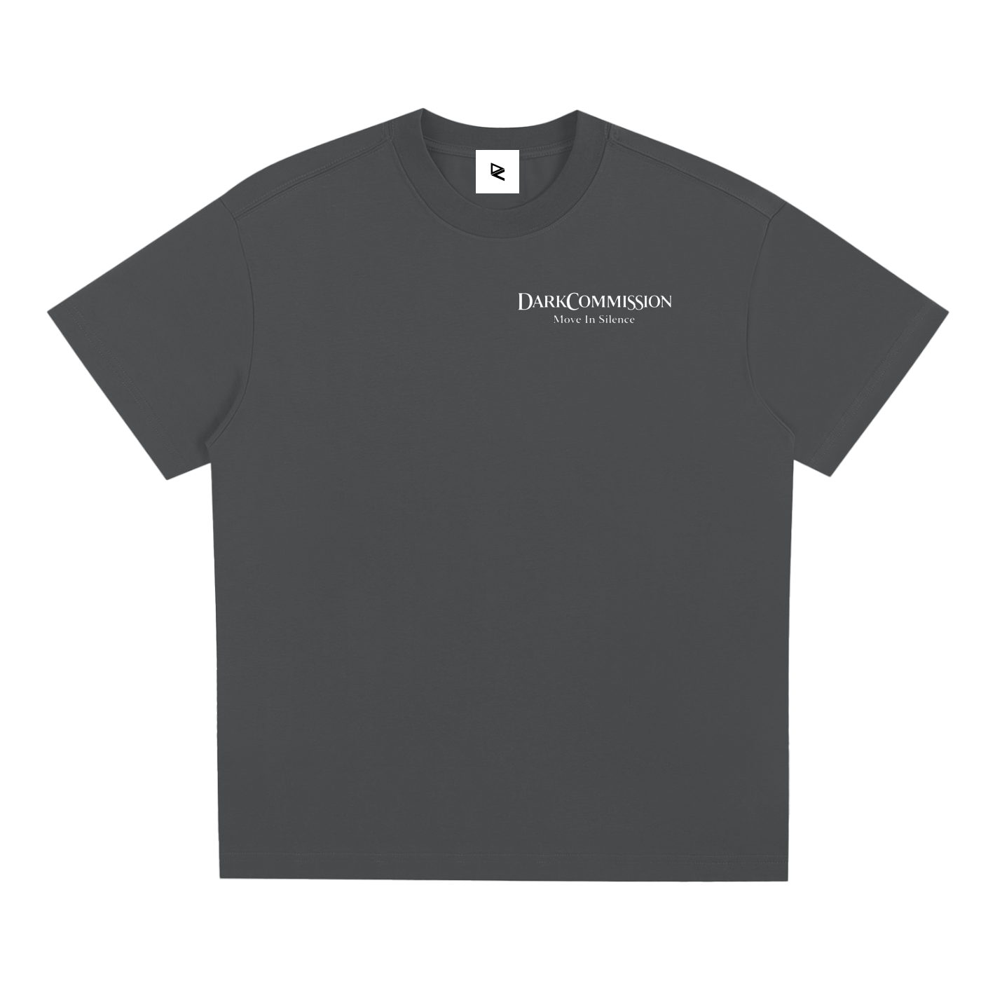 DARK COMMISSON SIMPLE LOGO SHORT SLEEVE