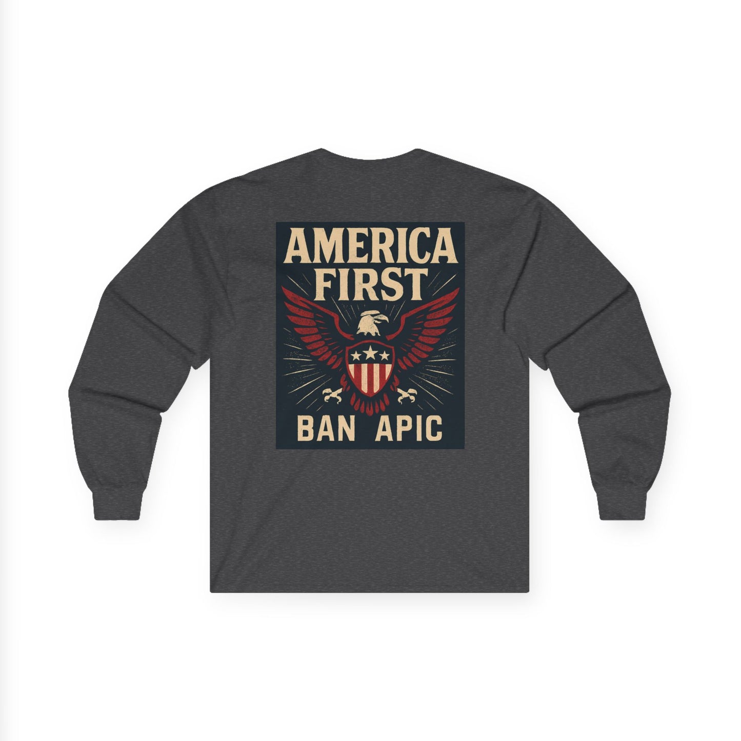America First Long Sleeve Tee