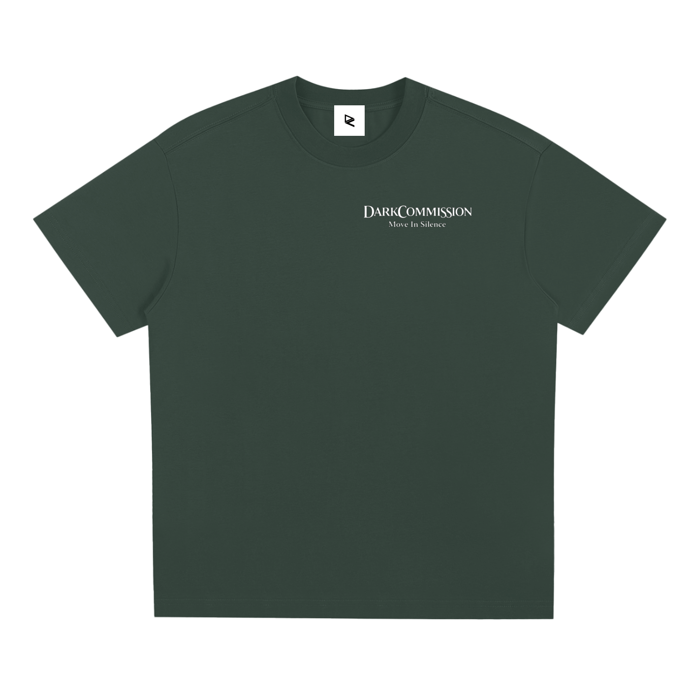 DARK COMMISSON SIMPLE LOGO SHORT SLEEVE